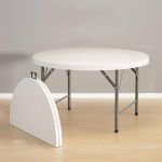1.5meter round foldable table