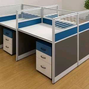 blue 4-way work station