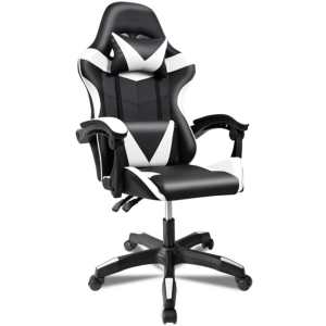 whiter gaming chair