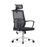 Ergonomic Mesh Office Chair – Adjustable Headrest & Lumbar Support