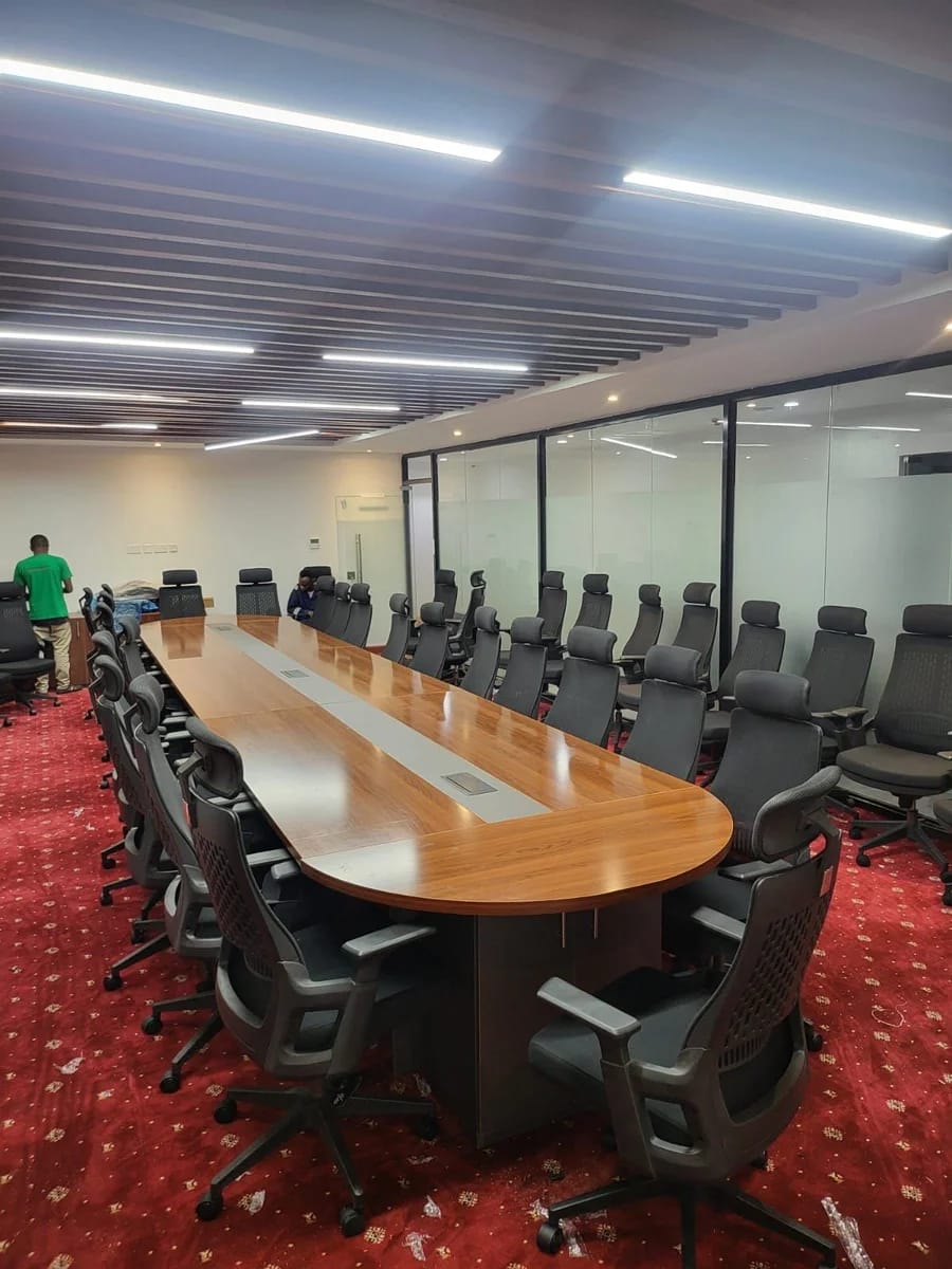 6 Meter Premium Executive Boardroom Conference Table - Image 2