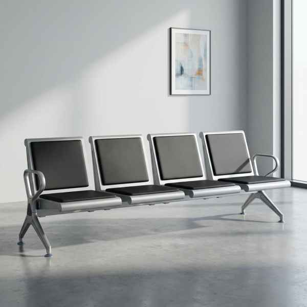 4-Seater heavy-duty link chair /Reception Waiting Bench